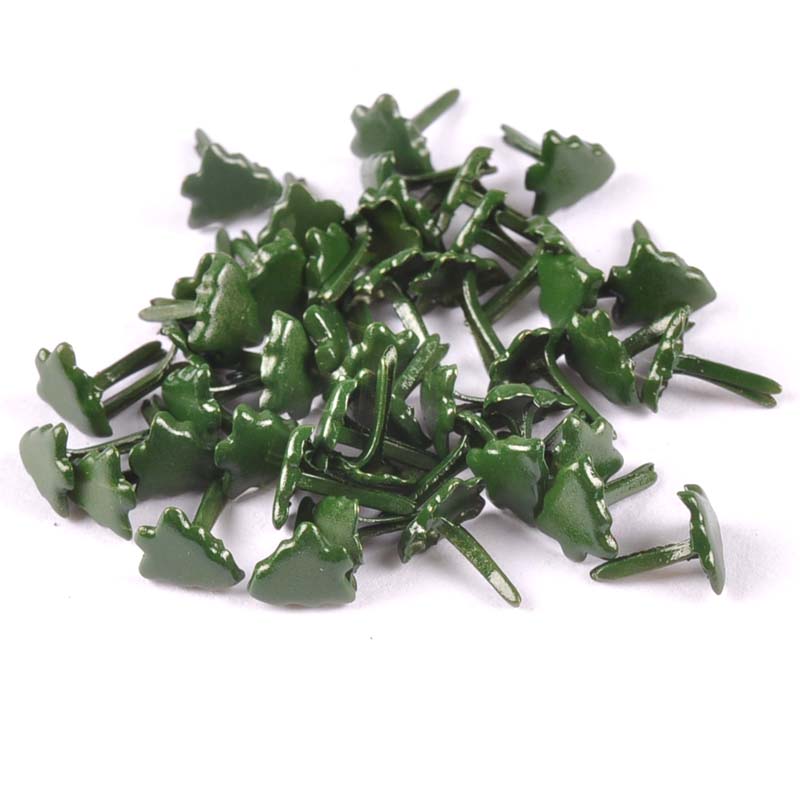 Embellishments For Scrapbooking - Mini Cây Giáng Sinh Brads Thêu
