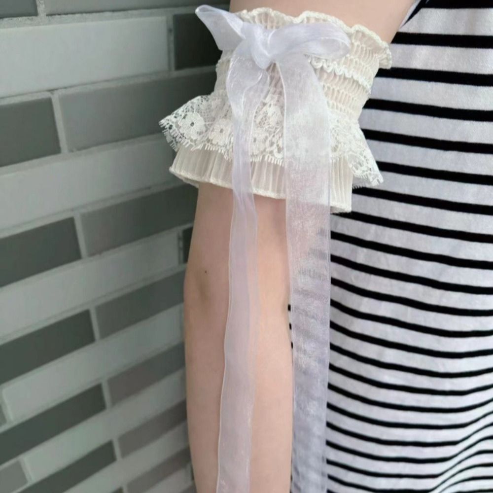 Fashion Lace Lolita Arm Sleeve - đánh giá và giá Elastic Lace Trim