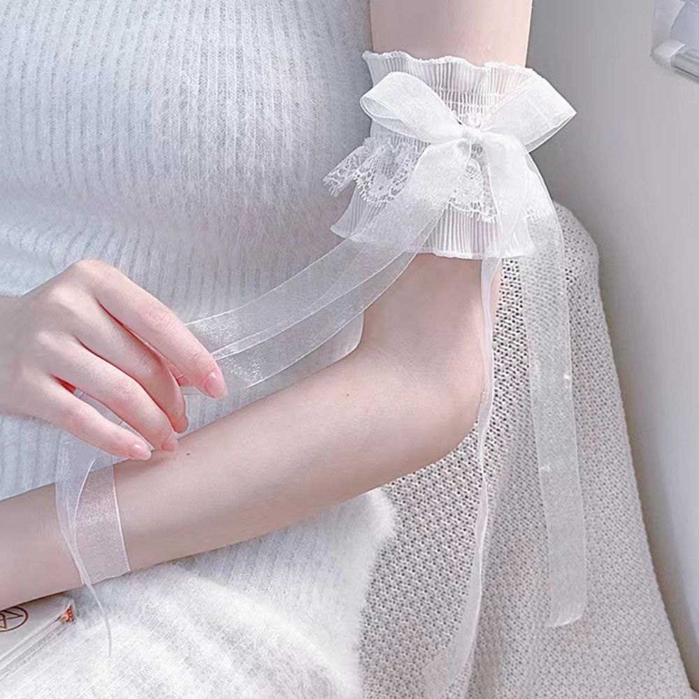 Fashion Lace Lolita Arm Sleeve - đánh giá và giá Elastic Lace Trim