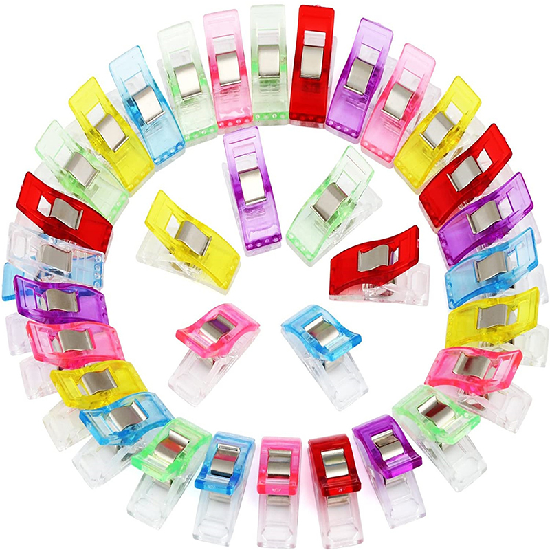 20/40PCS Random Color Clip Pla - đánh giá và giá Embroidery Craft