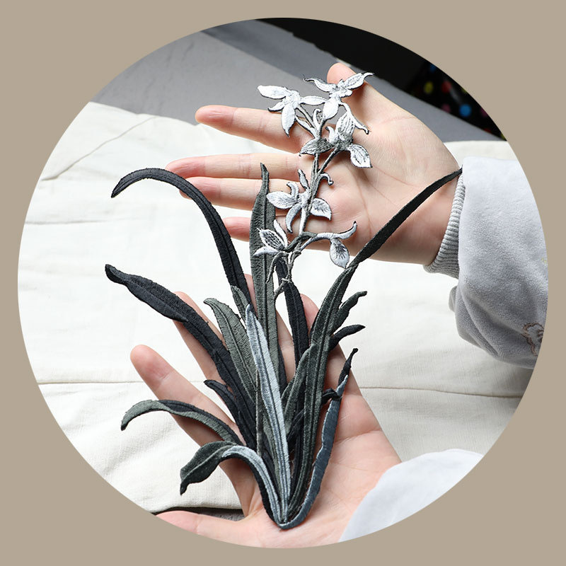 1 Piece Iron on Patch Embroide - đánh giá và giá Applique Patch Flower
