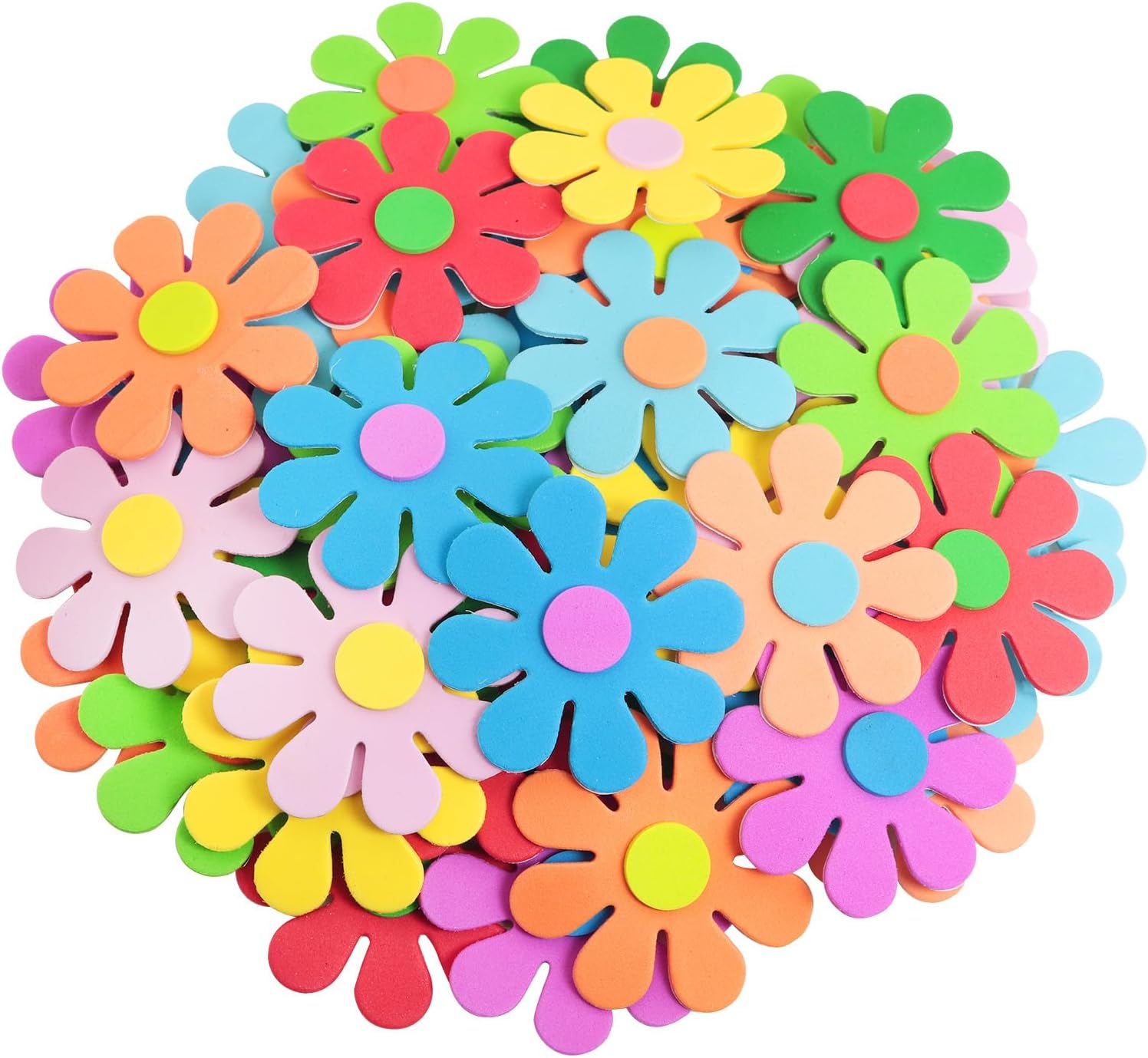 3D flower foam stickers Spring - đánh giá và giá Craft Embellishment