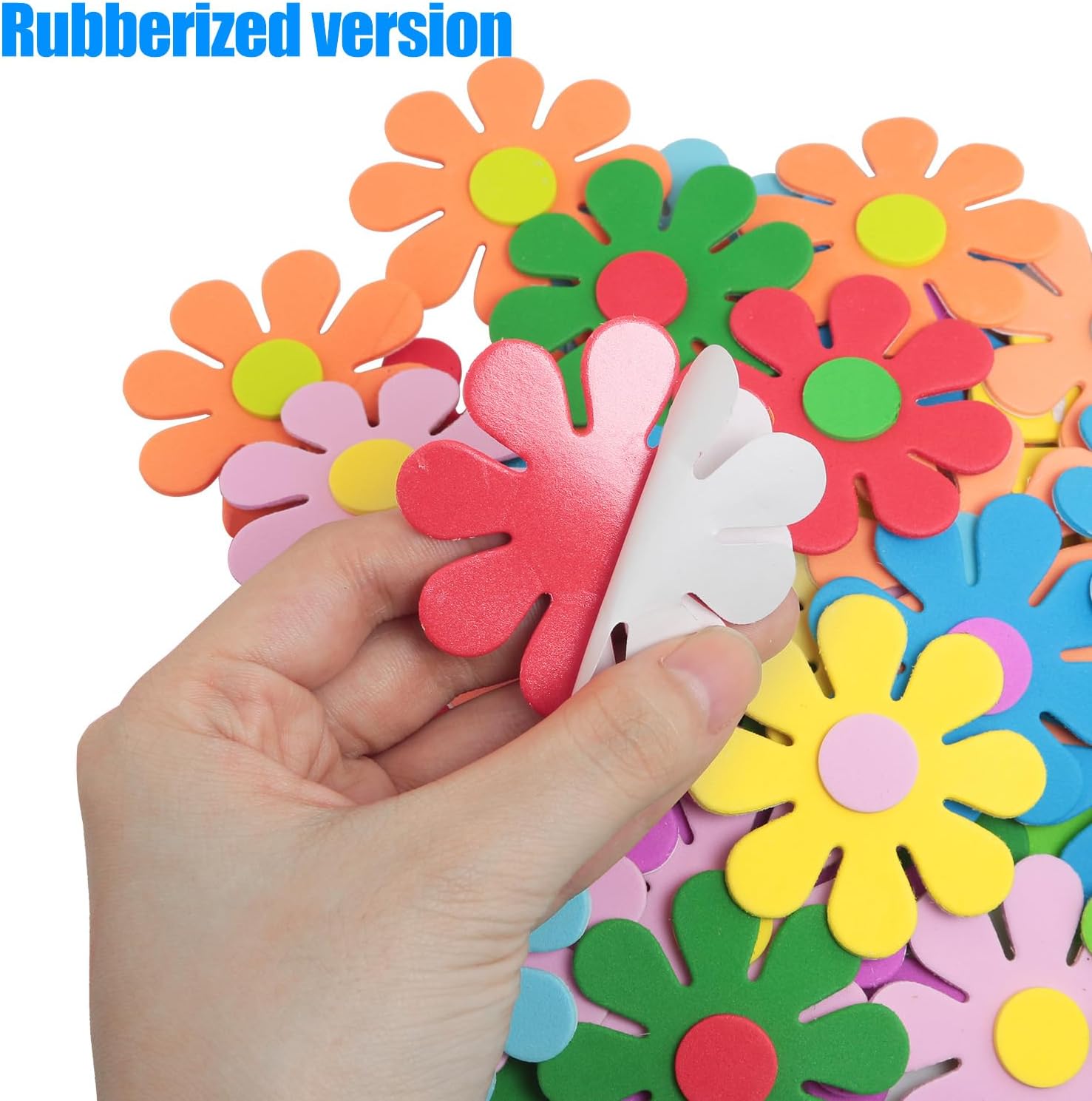 3D flower foam stickers Spring - đánh giá và giá Craft Embellishment