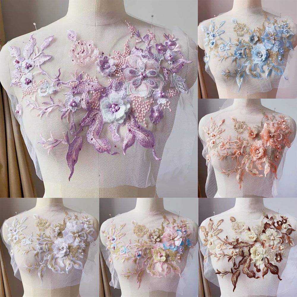 Fashion Elegant Colorful Sequi - đánh giá và giá Applique Patch Flower