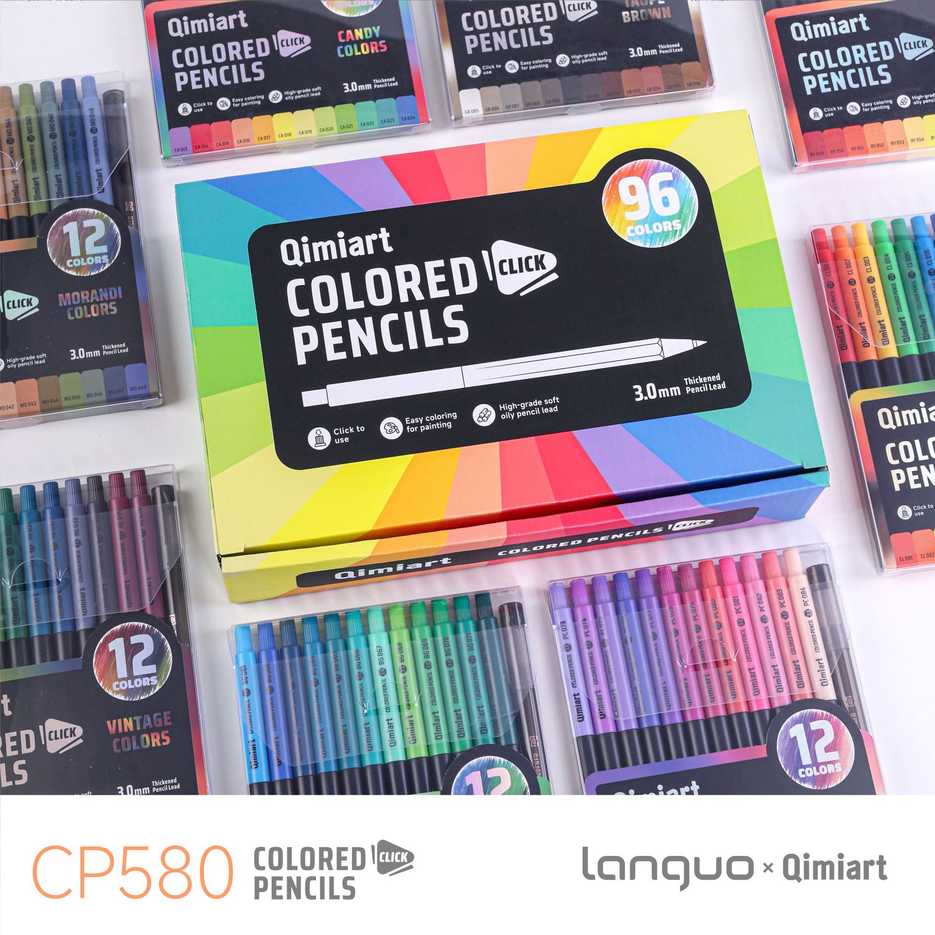 96 Colors Retractable Colored  - đánh giá và giá Staedtler Pencil Lumocolor