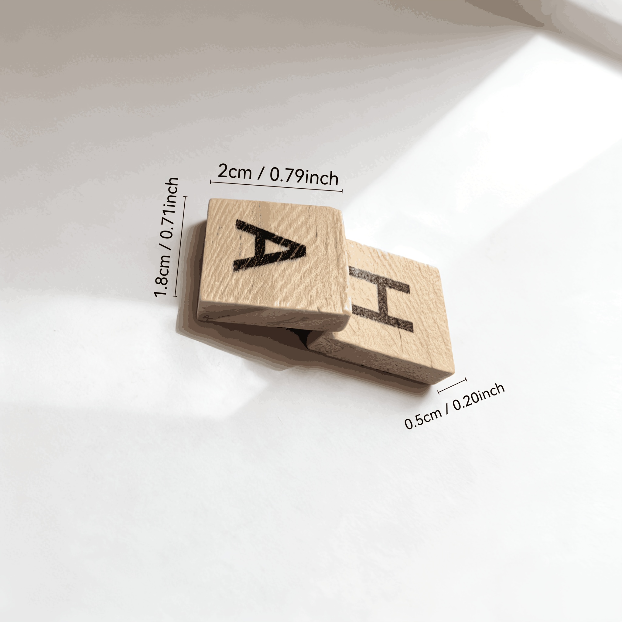 100PCS  Wooden Letter Cubes fo - đánh giá và giá Craft Embellishment