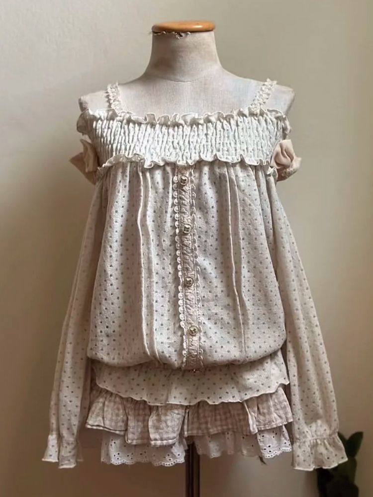 Sweet Japanese Vintage Petite  - đánh giá và giá Elastic Lace Trim